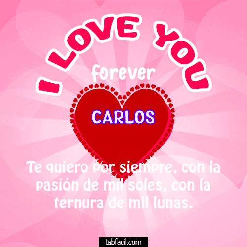Gifs de amor para Carlos