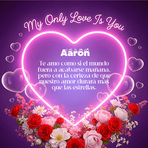 GIF de Aaron - My Only Love