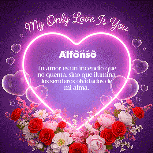 Feliz Dia Amor Alfonso GIF
