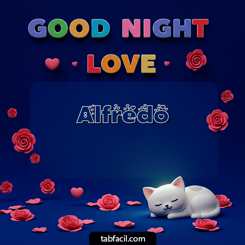 Buenas Noches Alfredo GIF
