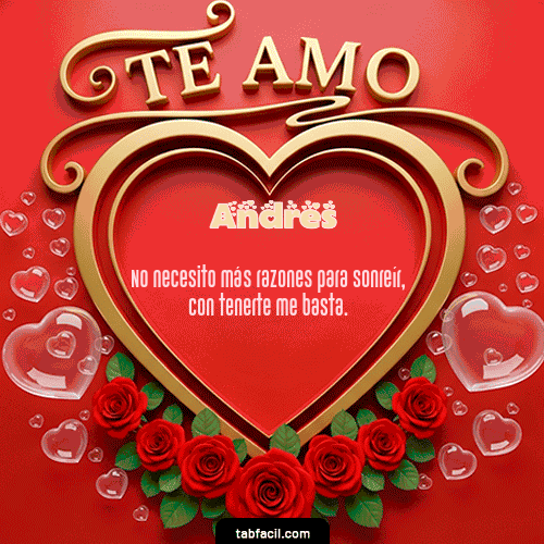 Ver GIF de Te Amo GIF de Andres - Te Amo