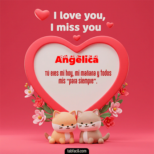 Feliz Dia Amor Angélica GIF