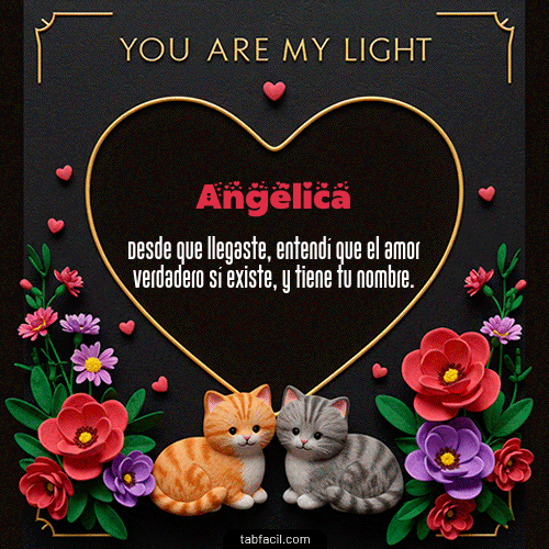 Feliz Dia Amor Angélica GIF