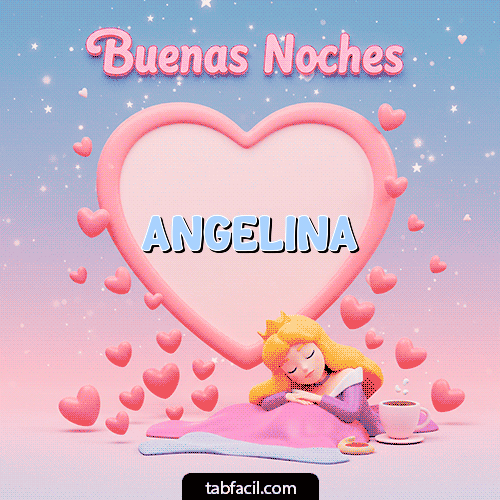 Ver GIF de Buenas noches corazón GIF de Angelina - Buenas noches corazón