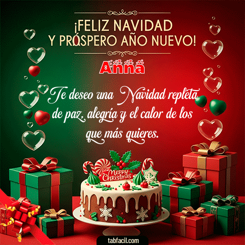 Feliz Navidad Anna GIF