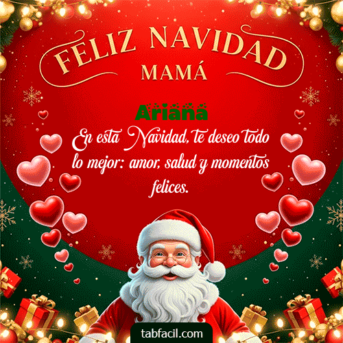 Feliz Navidad Ariana GIF