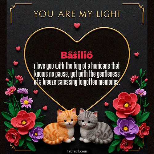 GIF de Basilio - Tú eres mi luz