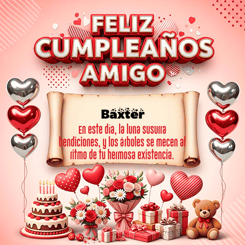 GIF de Baxter - Feliz Cumpleaños Amigo
