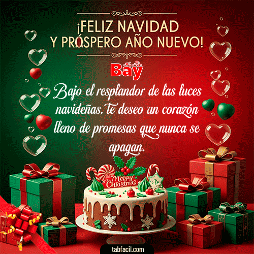 GIF de Bay - Feliz Navidad y Próspero Año Nuevo