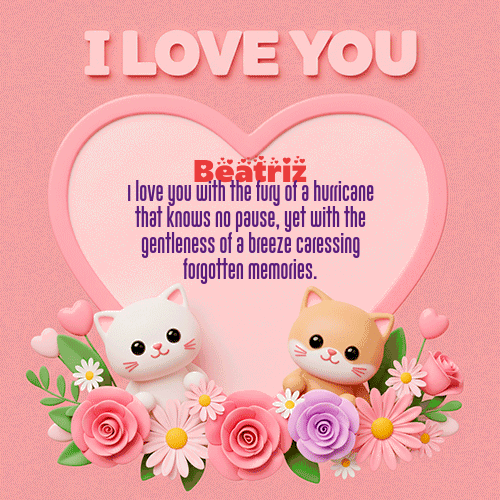 GIF de Beatriz - Te Amo!!!