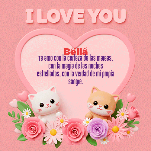 GIF de Bella - Te Amo!!!