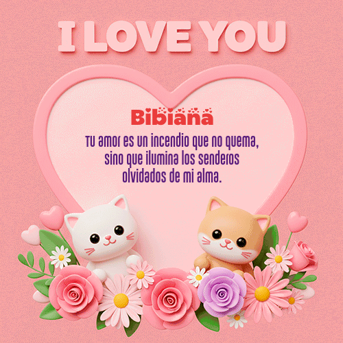 GIF de Bibiana - Te Amo!!!