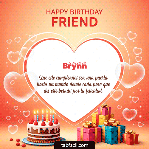 GIF de Brynn - Happy Birthday Friend