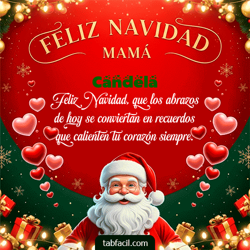 Feliz Navidad Candela GIF