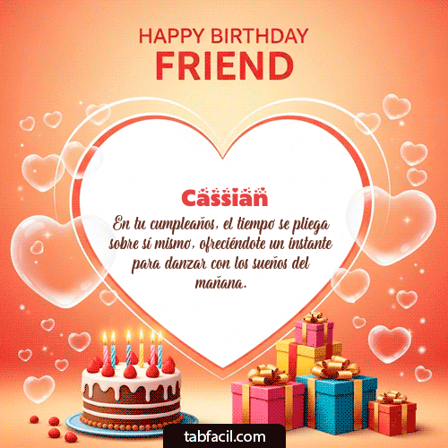 Feliz Cumpleaños Cassian GIF