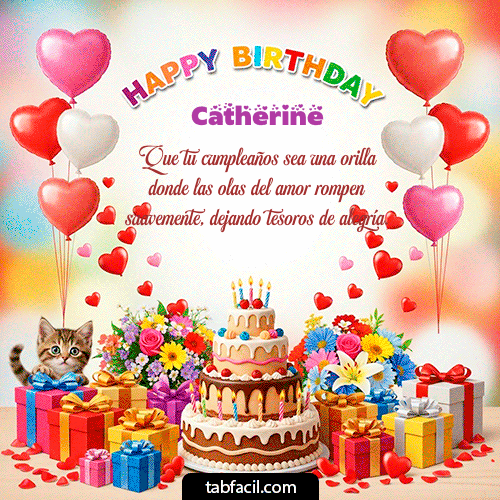 GIF de Catherine - Happy BirthDay