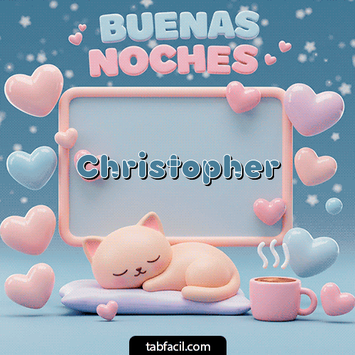 GIF de Christopher - Luna estrellas de buenas noches