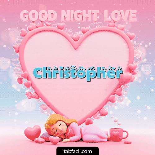 GIF de Christopher - Good Night Love