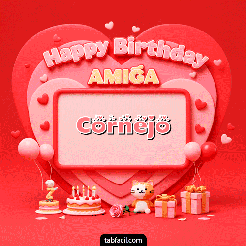 Feliz Cumpleaños Cornejo GIF