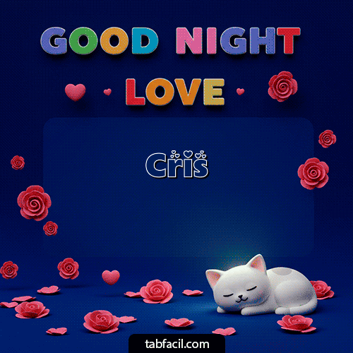 Buenas Noches Cris GIF