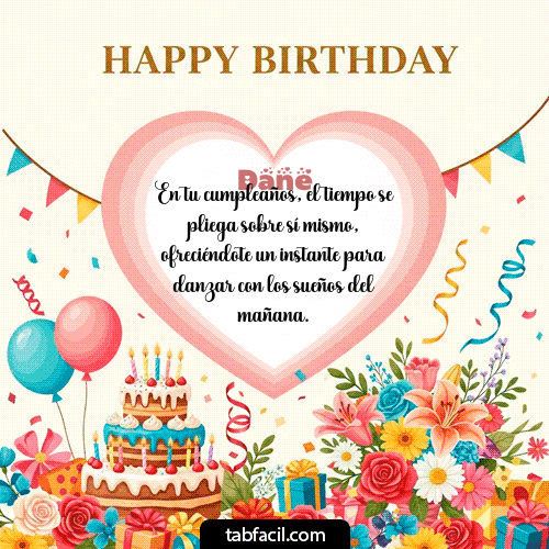 Feliz Cumpleaños Dane GIF
