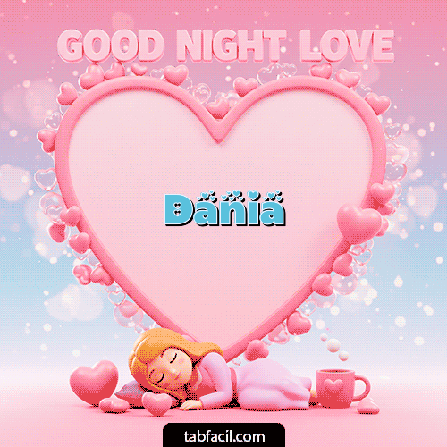 GIF de Dania - Good Night Love