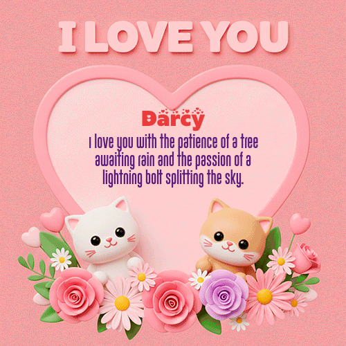 Feliz Dia Amor Darcy GIF