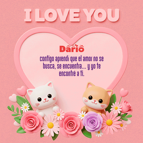 Feliz Dia Amor Darío GIF
