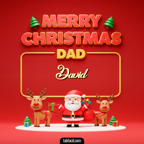 Ver GIF de Merry Christmas DAD GIF de David - Merry Christmas DAD