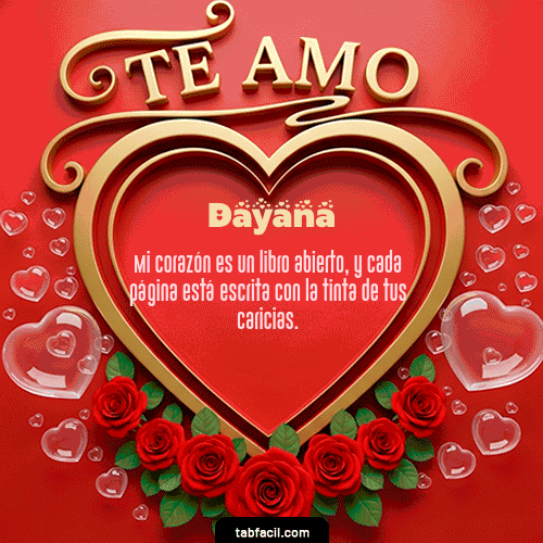 GIF de Dayana - Te Amo