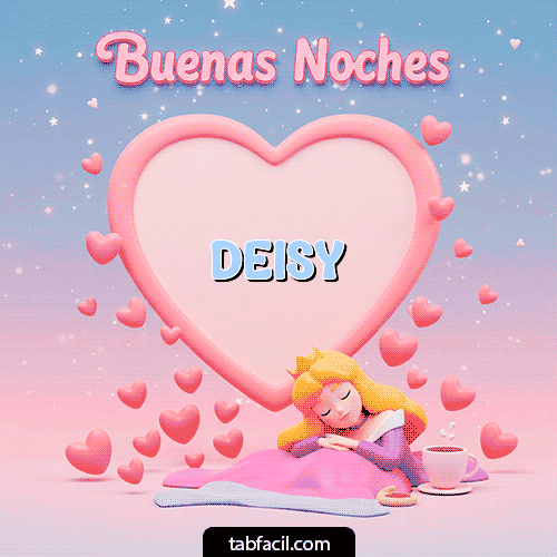 GIF de Deisy - Buenas noches corazón