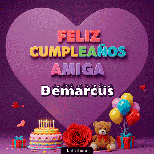 Feliz Cumpleaños Demarcus GIF