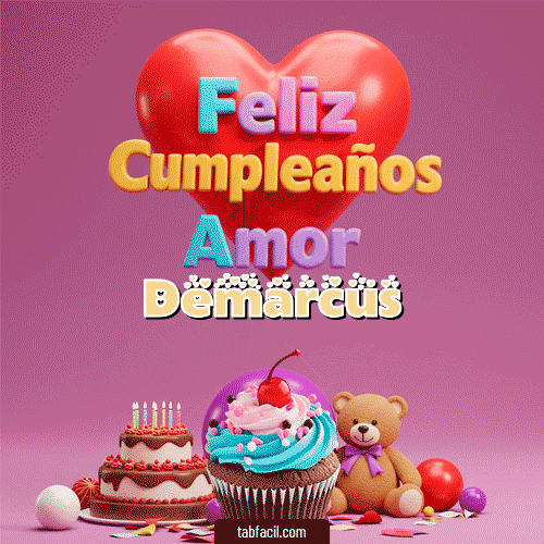 Feliz Cumpleaños Demarcus GIF