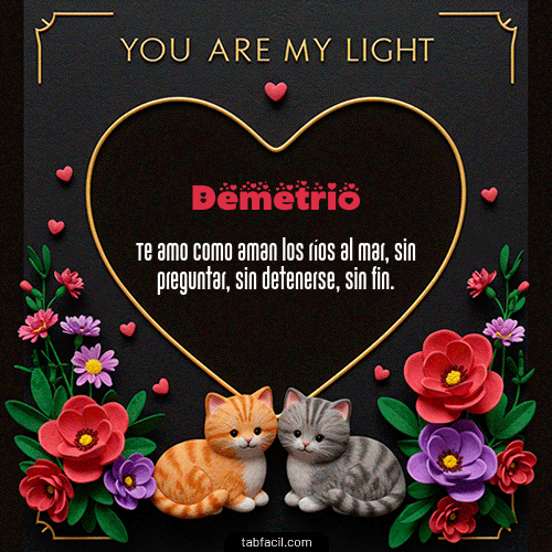 Feliz Dia Amor Demetrio GIF