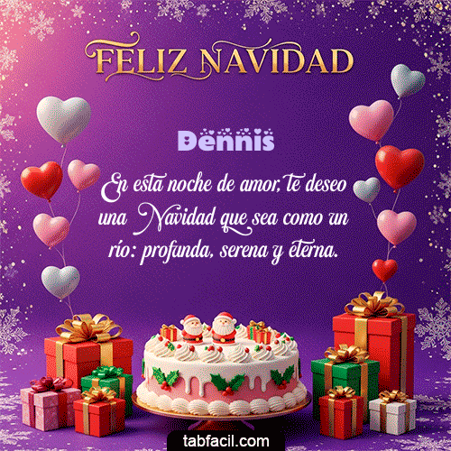 Feliz Navidad Dennis GIF