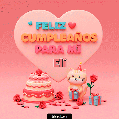 Ver GIF de 🕯️ Feliz Cumpleaños para mí GIF de Eli - 🕯️ Feliz Cumpleaños para mí