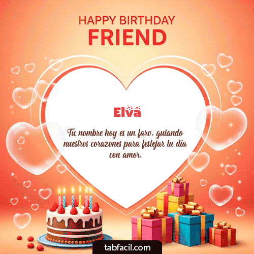 Feliz Cumpleaños Elva GIF