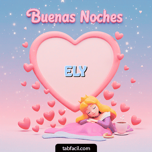 Buenas Noches Ely GIF