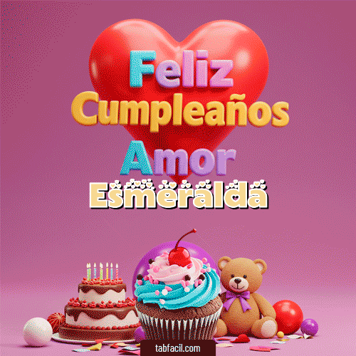 Ver GIF de 💞 Feliz Cumpleaños Amor GIF de Esmeralda - 💞 Feliz Cumpleaños Amor