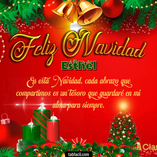GIF de Esthel - Feliz Navidad