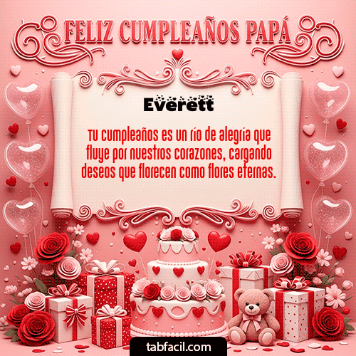 Feliz Cumpleaños Everett GIF