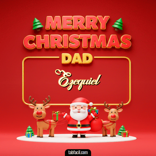 Feliz Navidad Ezequiel GIF