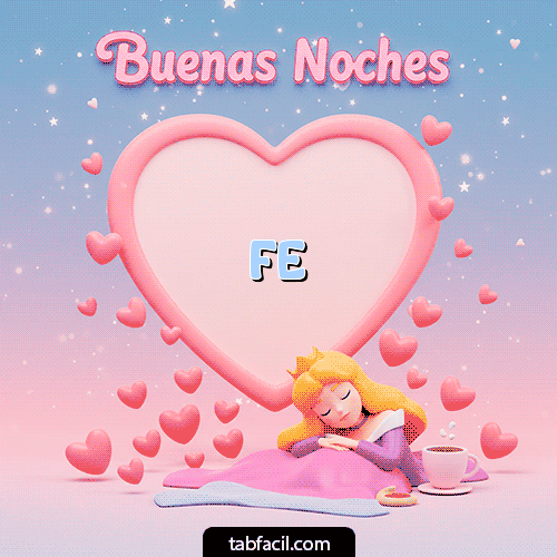 Buenas Noches Fe GIF