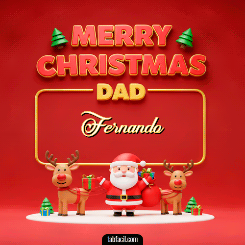 GIF de Fernando - Merry Christmas DAD