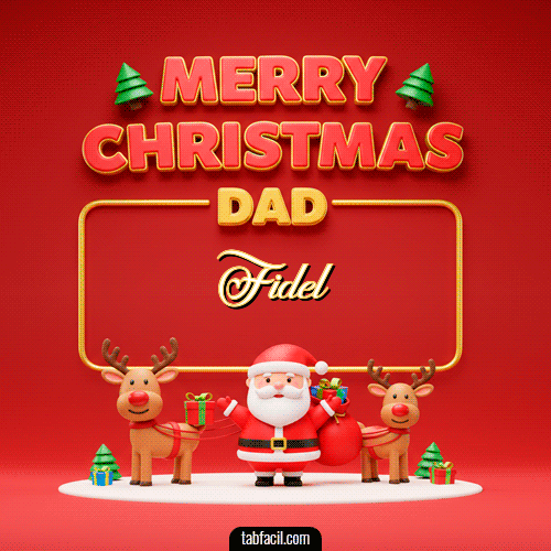 Feliz Navidad Fidel GIF