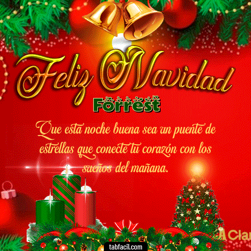 GIF de Forrest - Feliz Navidad