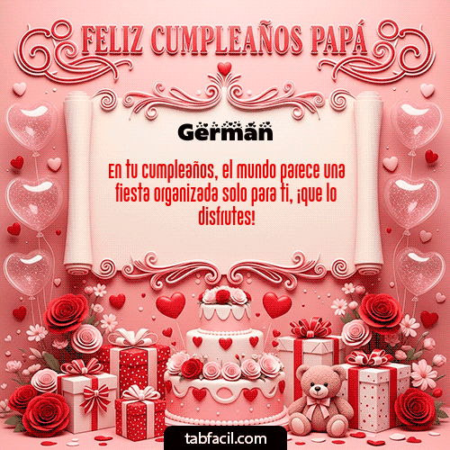 GIF de Germán - Feliz Cumpleaños Papá