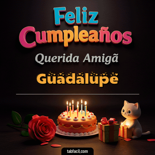 Ver GIF de 🥳 Feliz Cumpleaños Querida Amiga GIF de Guadalupe - 🥳 Feliz Cumpleaños Querida Amiga