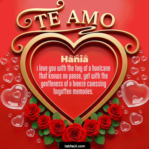 Feliz Dia Amor Hania GIF