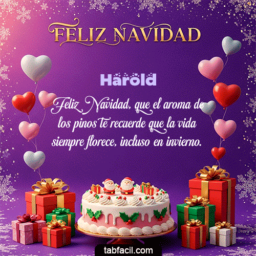 Feliz Navidad Harold GIF